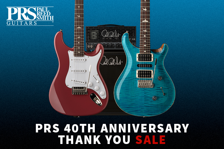 A Heartfelt Thank You for Celebrating 40 Years of PRS Guitars!